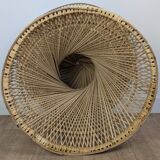 Diabolo rattan coffee table