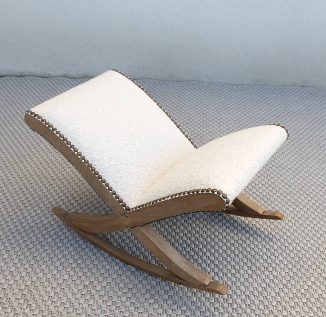 Vintage footrest