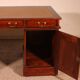 English mahogany pedestal desk