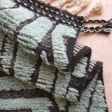 Water Green Textured Rug - 292 x 202 cm