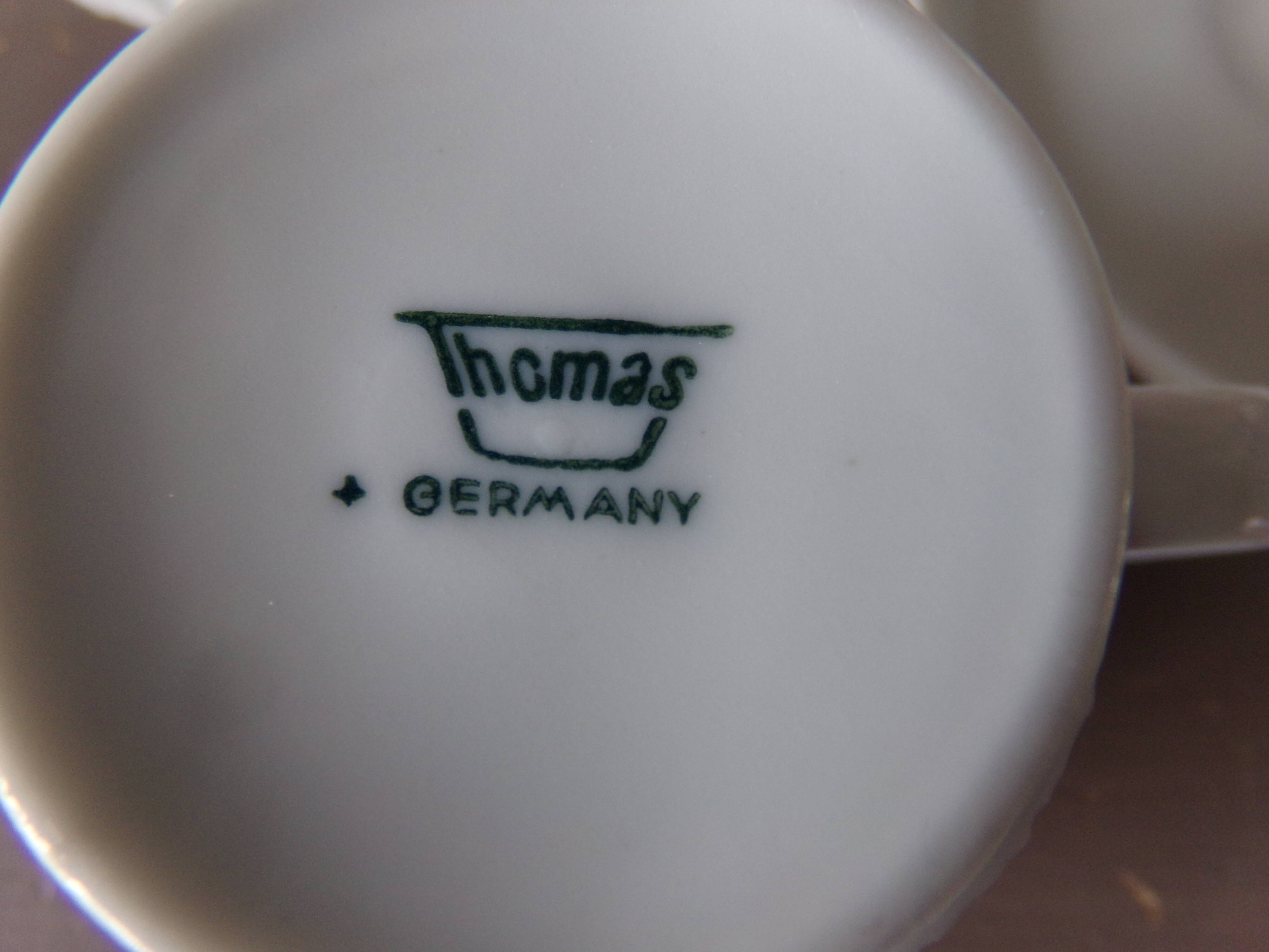 Pure white coffee service Thomas Germany year 60 years