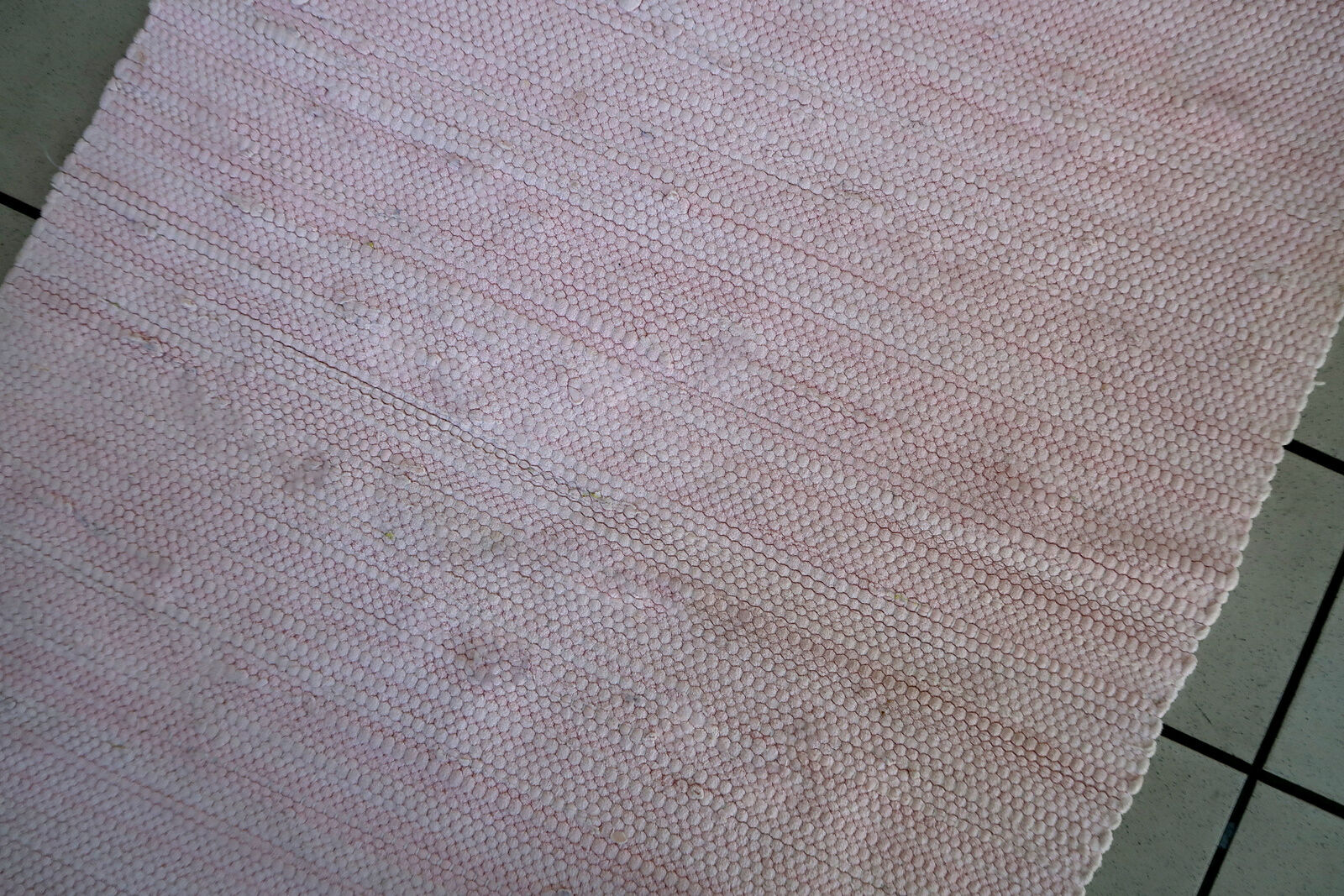 Handmade Indian vintage carpet 80cm x 131cm 1970s