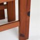 Set of 4 pinewood chairs by Sven Larsson / 1970s / Brutalism / Postmodern design