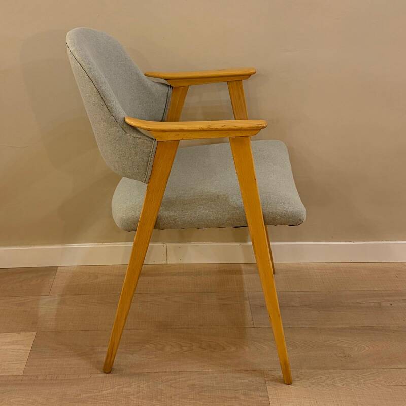 Spanish vintage mid-century armchair by Guilleumas, 1960s