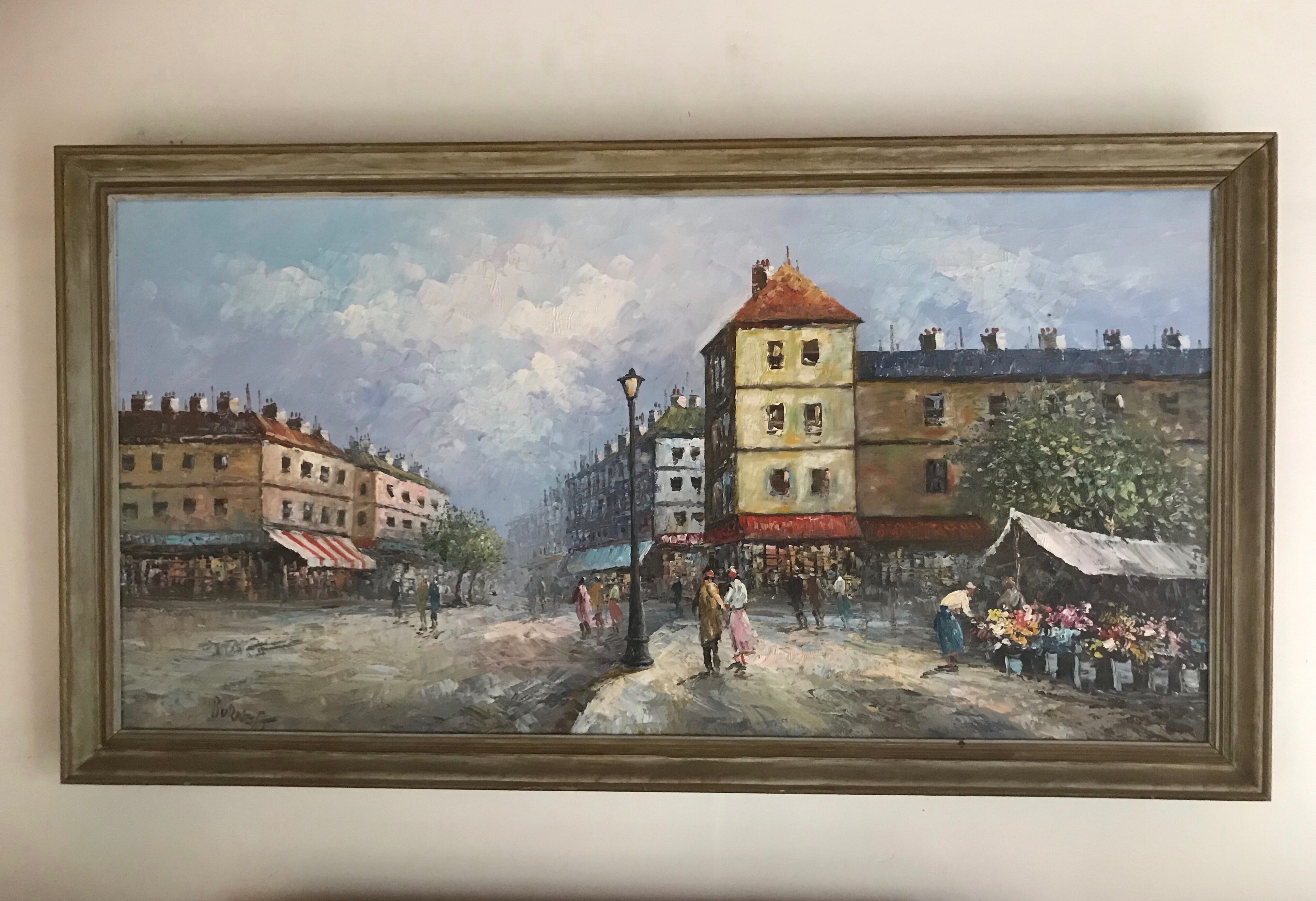 Animated parisian scene by burnett
