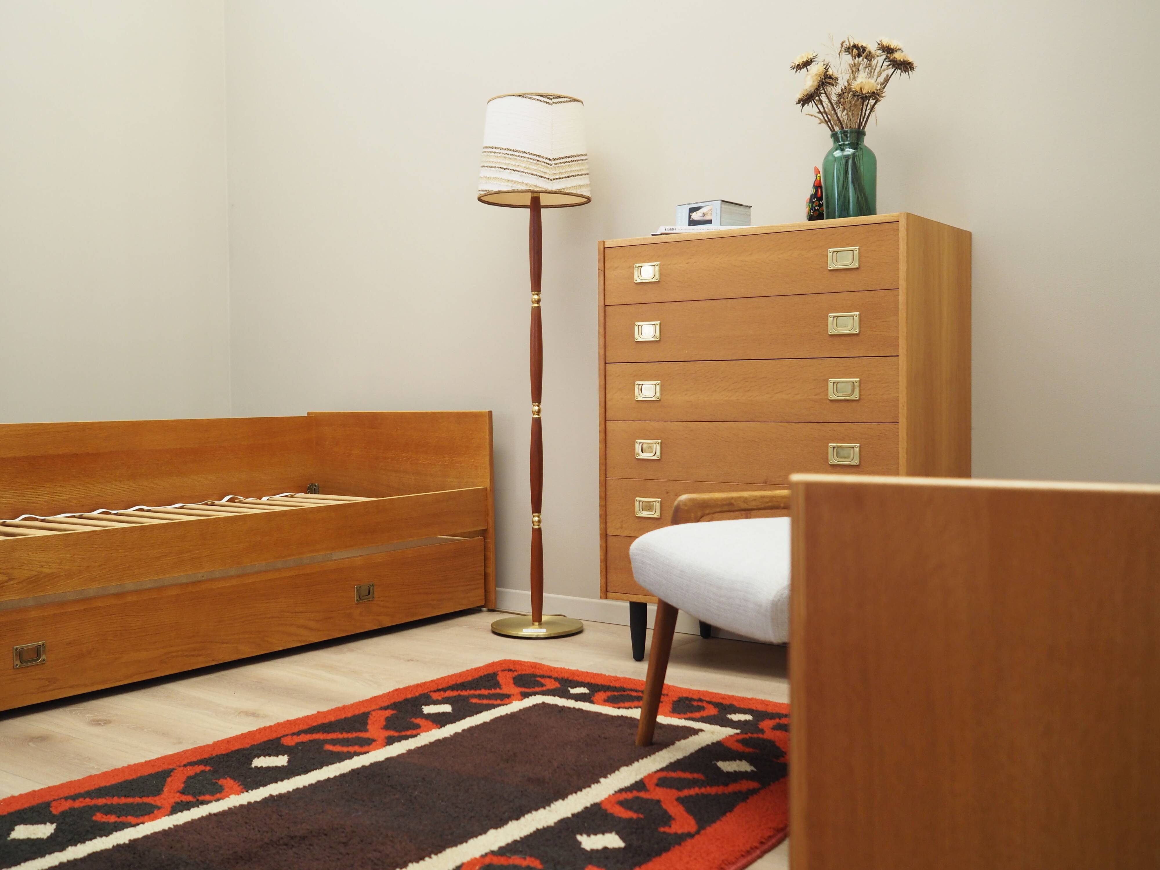 Ash bed, Danish design, 1970s, production: Denmark
