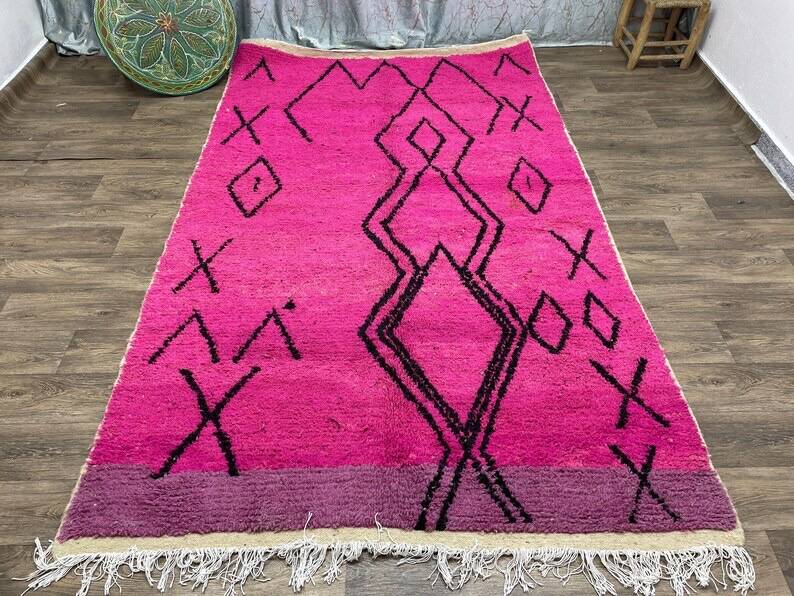 Beni Oura rug Handmade size 150 x 250 cm