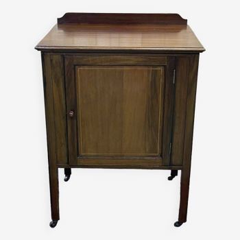 English mahogany side furniture early 20th century