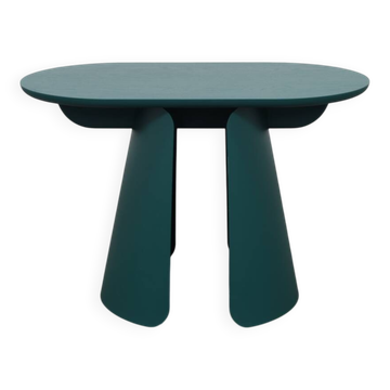 Table d'appoint Totem Pill de Puik Design vert foncé