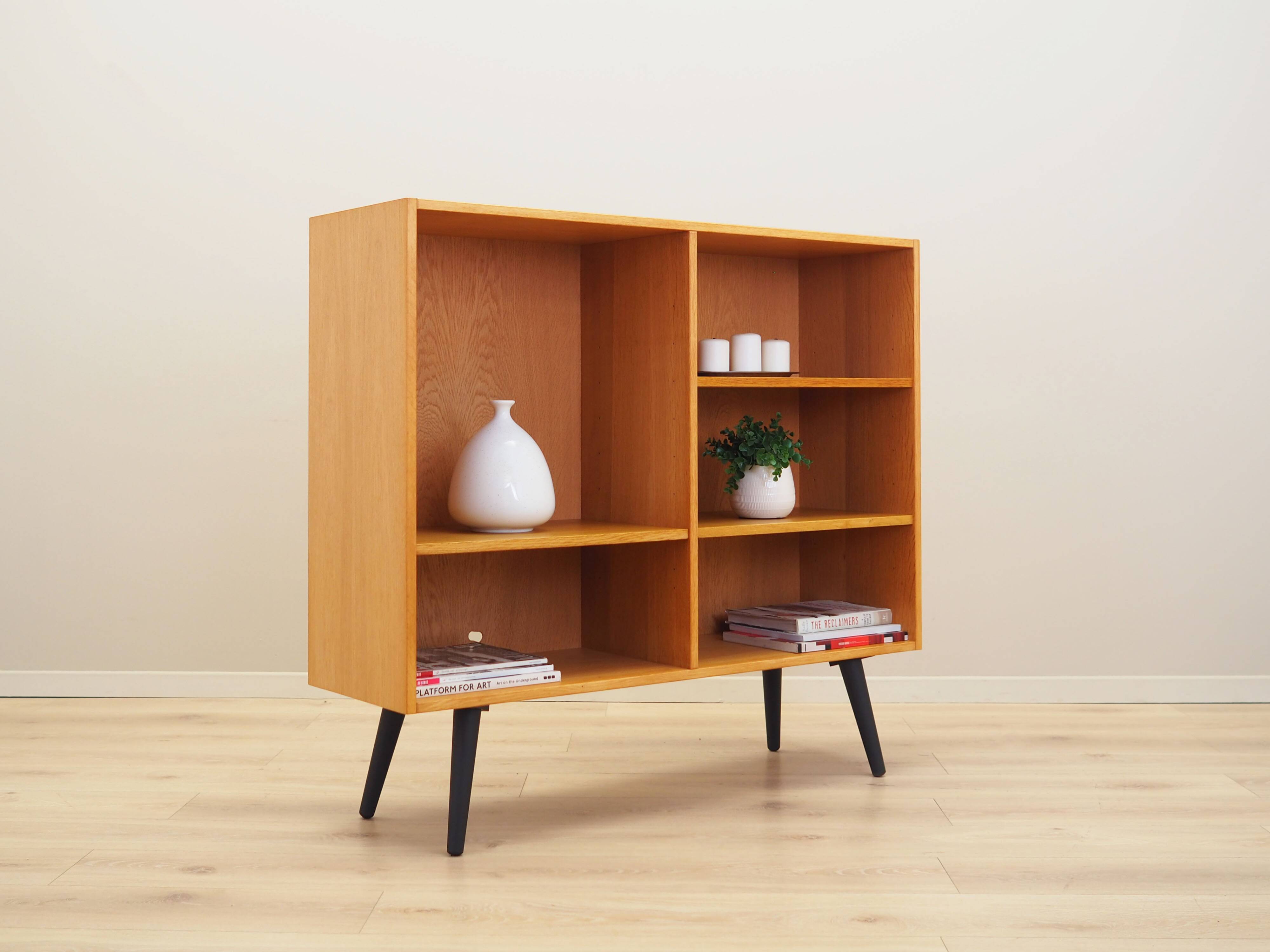 Ash bookcase, Danish design, 1970s, production: Denmark