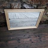 Old wall mirror - Wood and gilded stucco - 1940