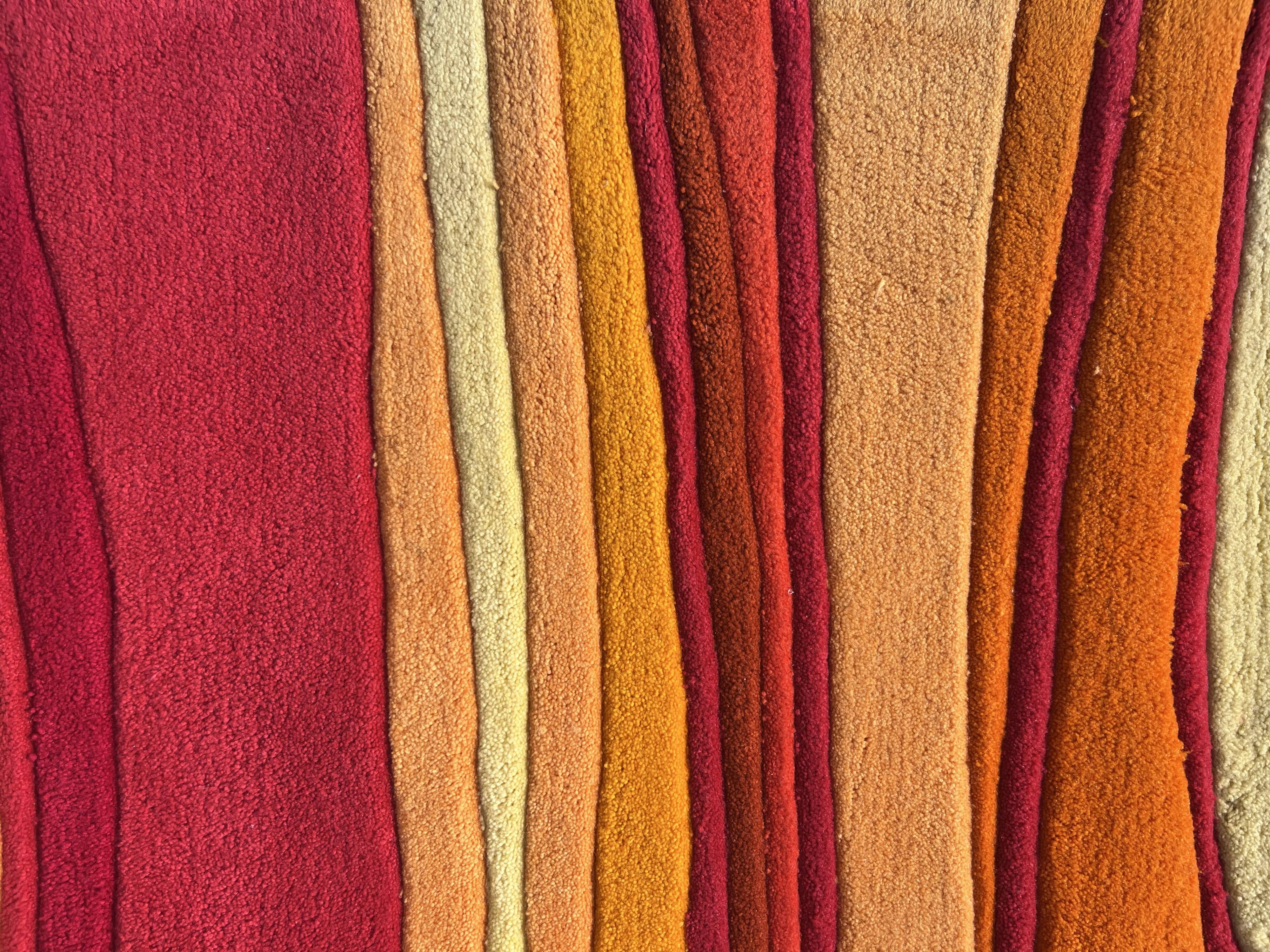 Pop striped carpets, 140x200 cm