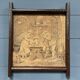 Set of two antique framed gobelins from France from the 19th century