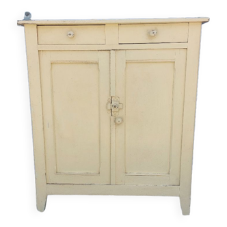 White Parisian buffet