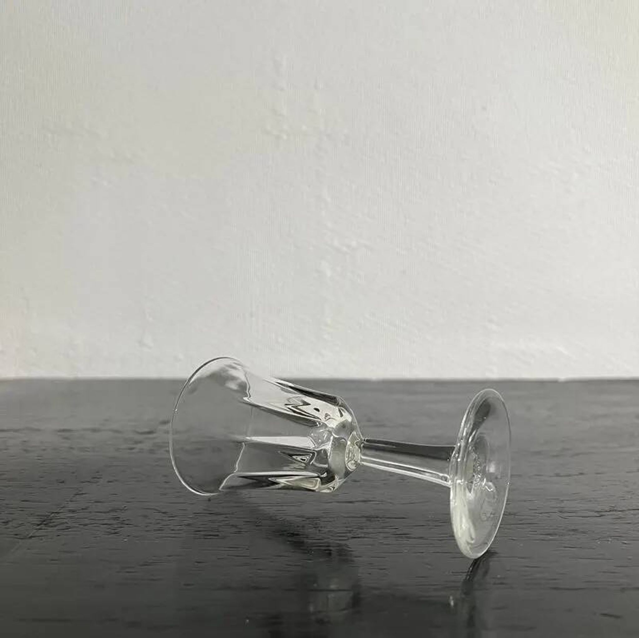 Verres à digestif en Cristal