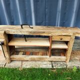 Oak carpenter's workbench