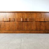Vintage brutalist credenza, 1970s