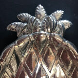 Empty pocket pineapple silver metal '70