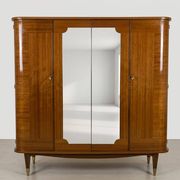 Late Art Deco wardrobe in very good condition.