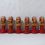 Khokhloma chess game