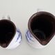 Set of 2 Rochehaut ceramic pitchers (Belgium)