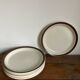 6 England dessert plates