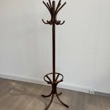 Porte-manteaux sur pied vintage perroquet 1980