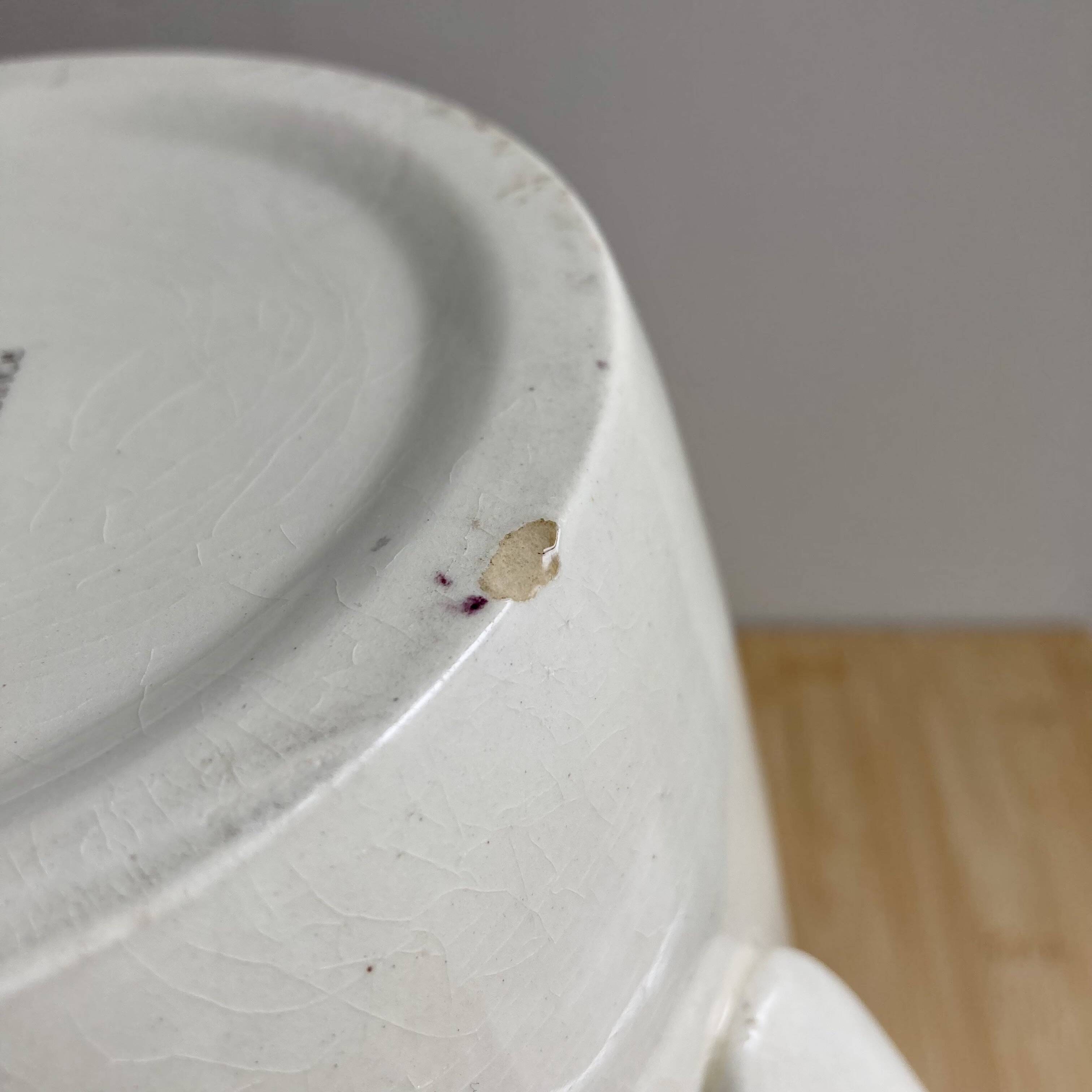 Pitcher / Vase / Jug - Ironstone - Art Nouveau