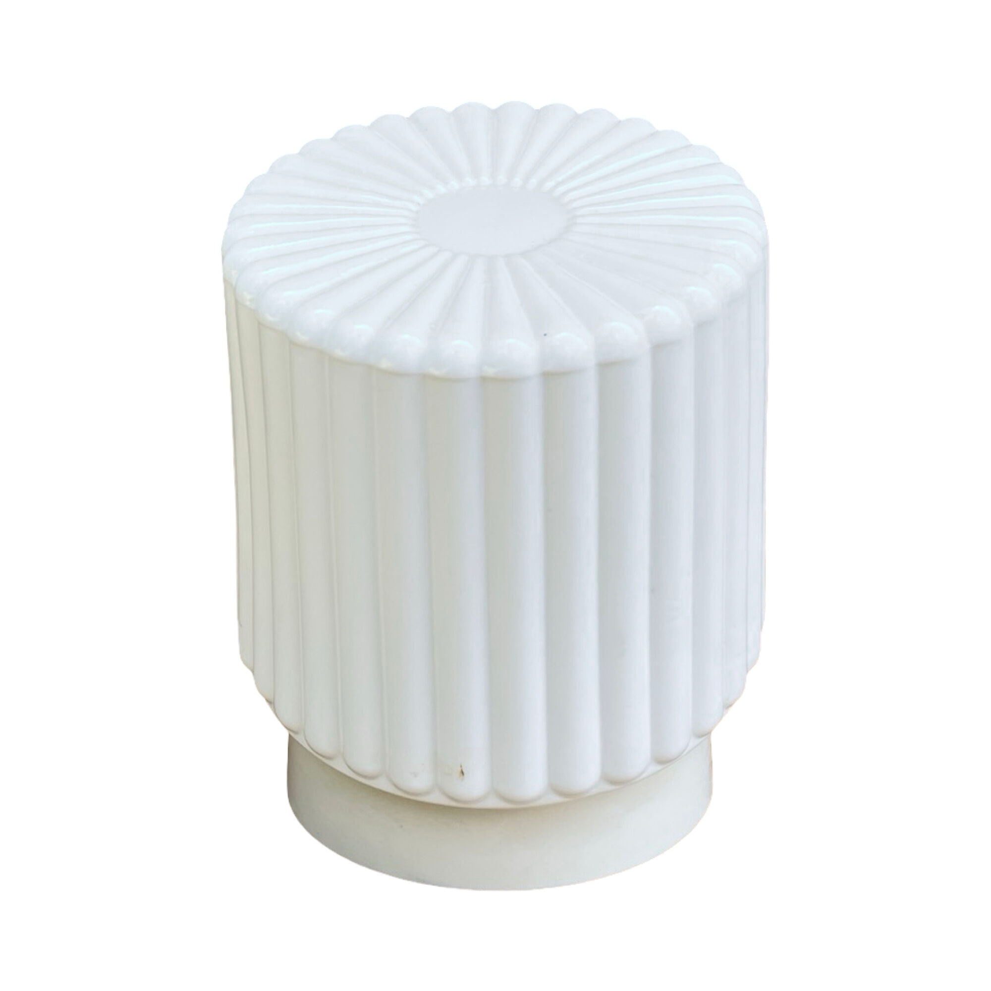 White wall lamp Elektrosvit Nové Zámky Czechoslovakia, 1960s.