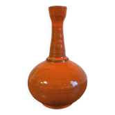 Orange ceramic soliflore