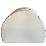 Salt box and enameled sheet metal
