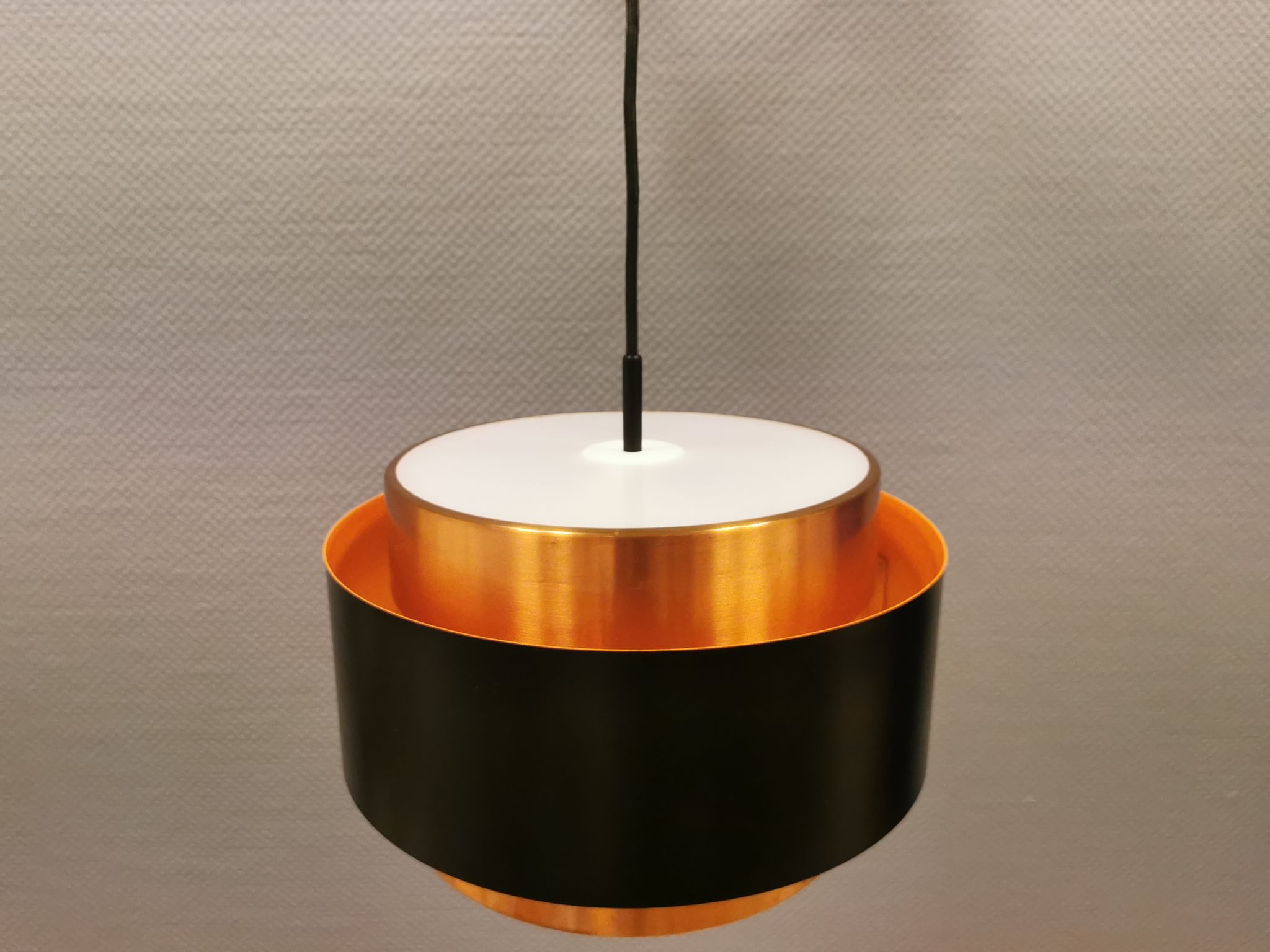 Hanging lamp, model Saturn designed by Jo Hammerborg for the Danish company Fog & Mørup in 1963