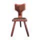 Chaise tripode esprit chalet