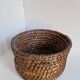 large straw basket banneton folk art bread bakery