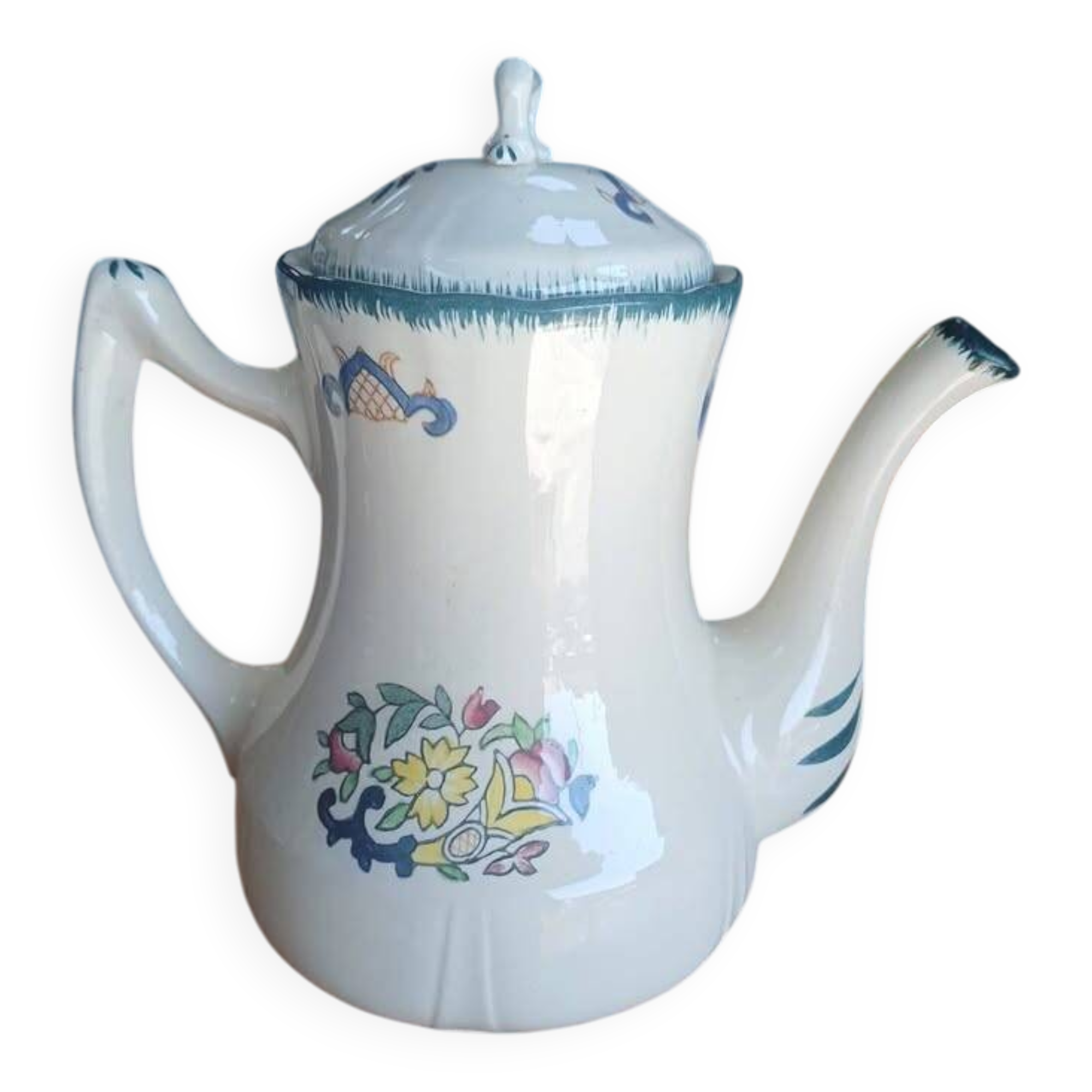 Vintage Longwy coffee pot