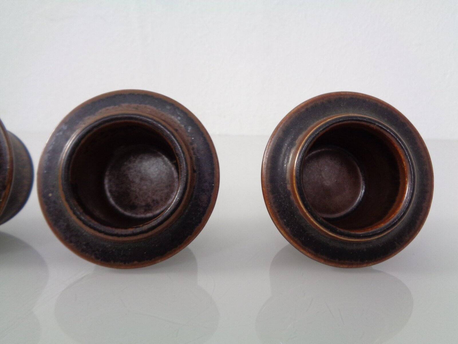 Russian Egg Cups by Ulla Procope for Arabia, 1960s, Set of 4