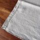 Antique French linen sheet – 19th century hand-woven hemp fabric (250×200 cm)