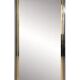Vintage mirror in varnished metal and brass by BelgoChrome