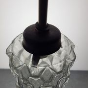 Suspension en verre vintage