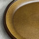 Oval dish in glazed stoneware
