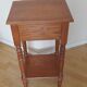Cherry wood pedestal table