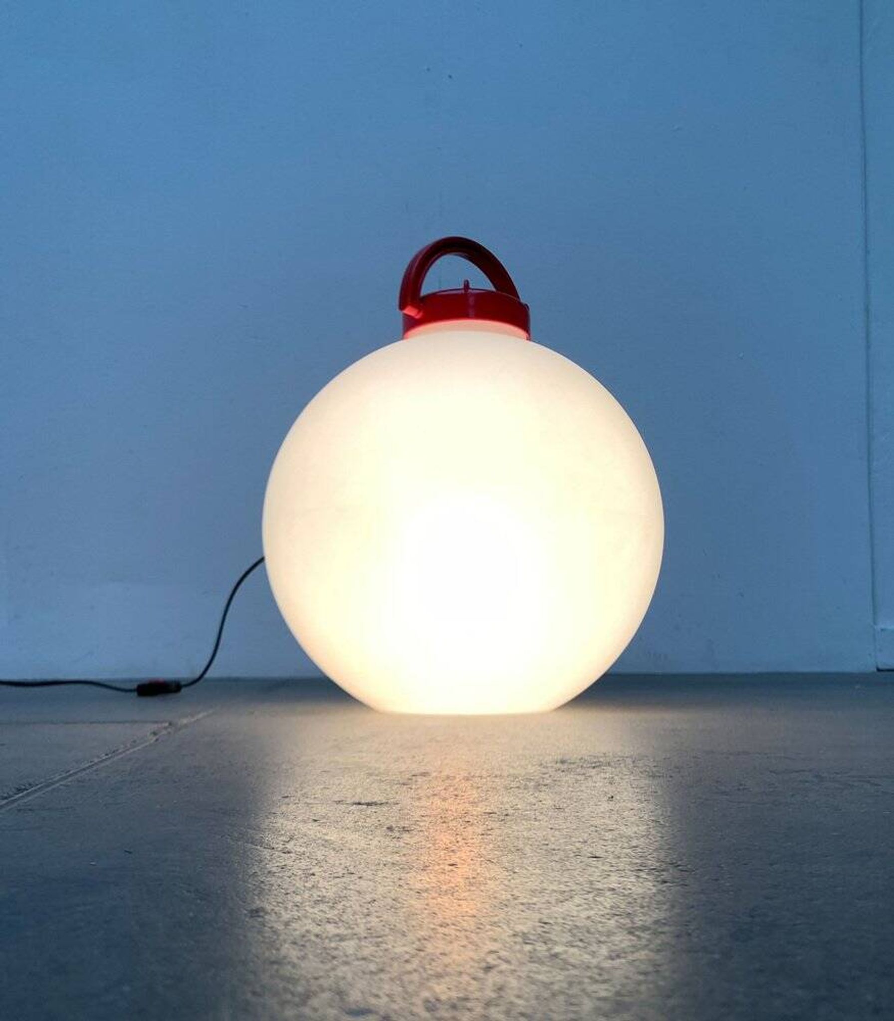 Vintage Italian floor lamp Space Age Tama by Isao Hosoe for Valenti Luce, 1970s