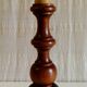 Table lamp base made of solid turned wood - mid 20th century
