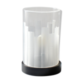Lampe moderniste en cristal Royal Stuart de Jasper Conran