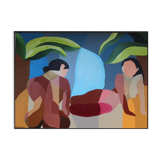 Acrylic painting 100x81cm colorful