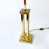 Brass table lamp by Onbekende