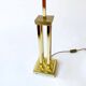 Lampe de table en laiton par Onbekende