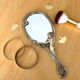 Vintage brass mirror