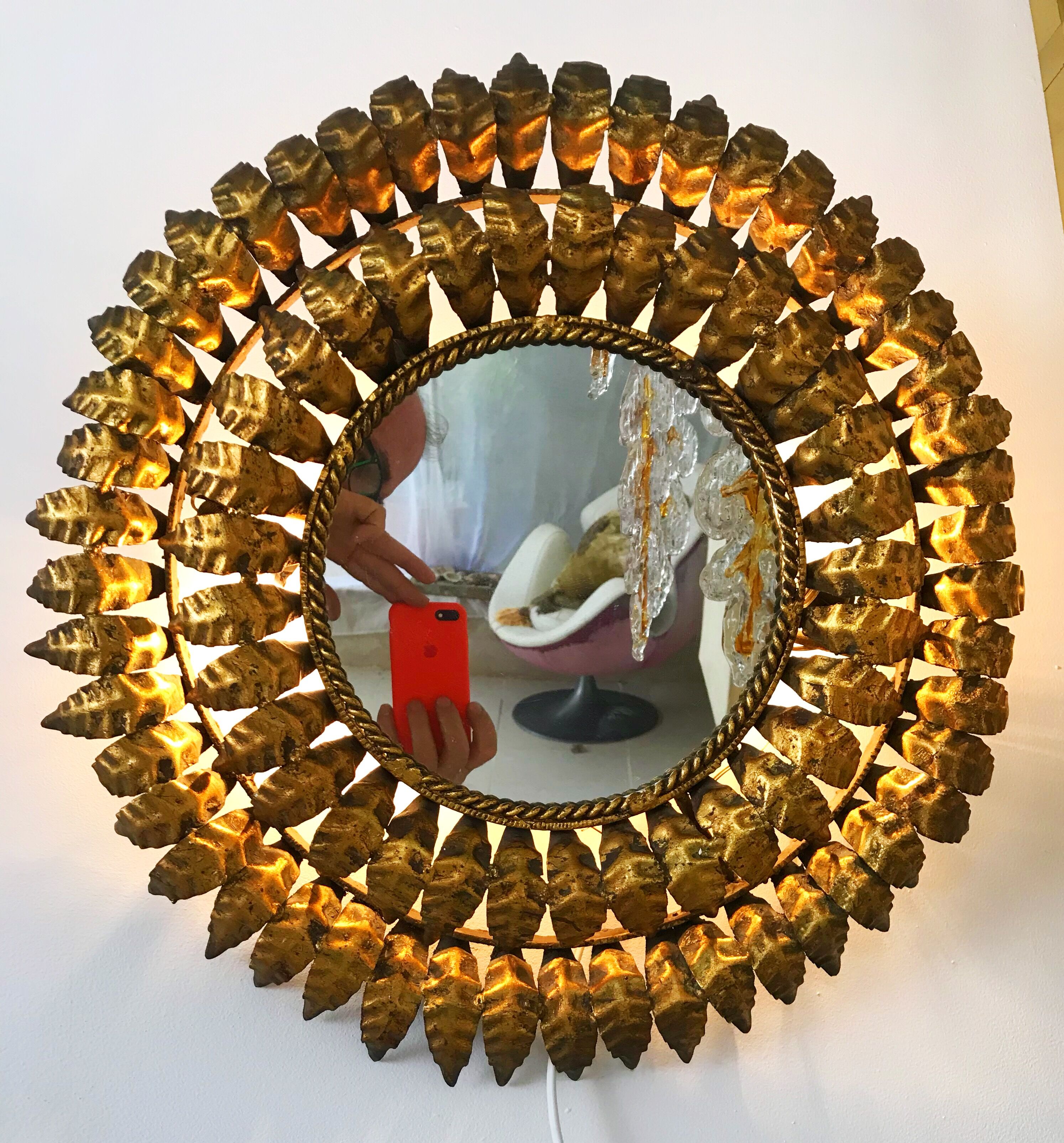 Mirror 1950 - 55x55cm