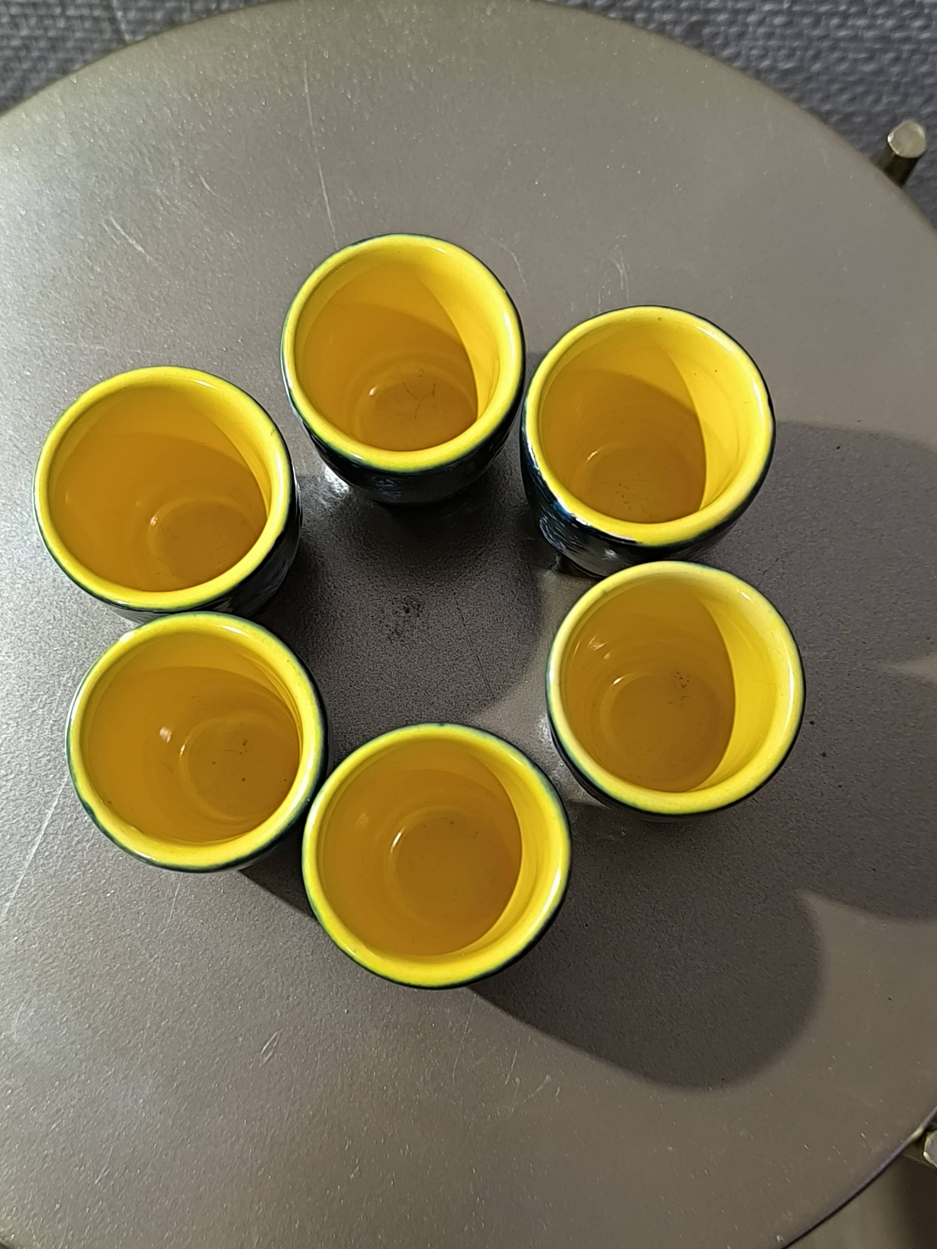 Verre a liqueur hongrois vintage